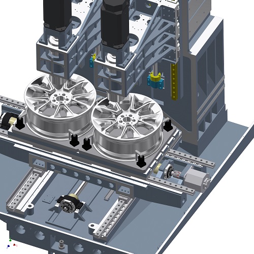 雙休心T輪轂專用機的加工效果如何？